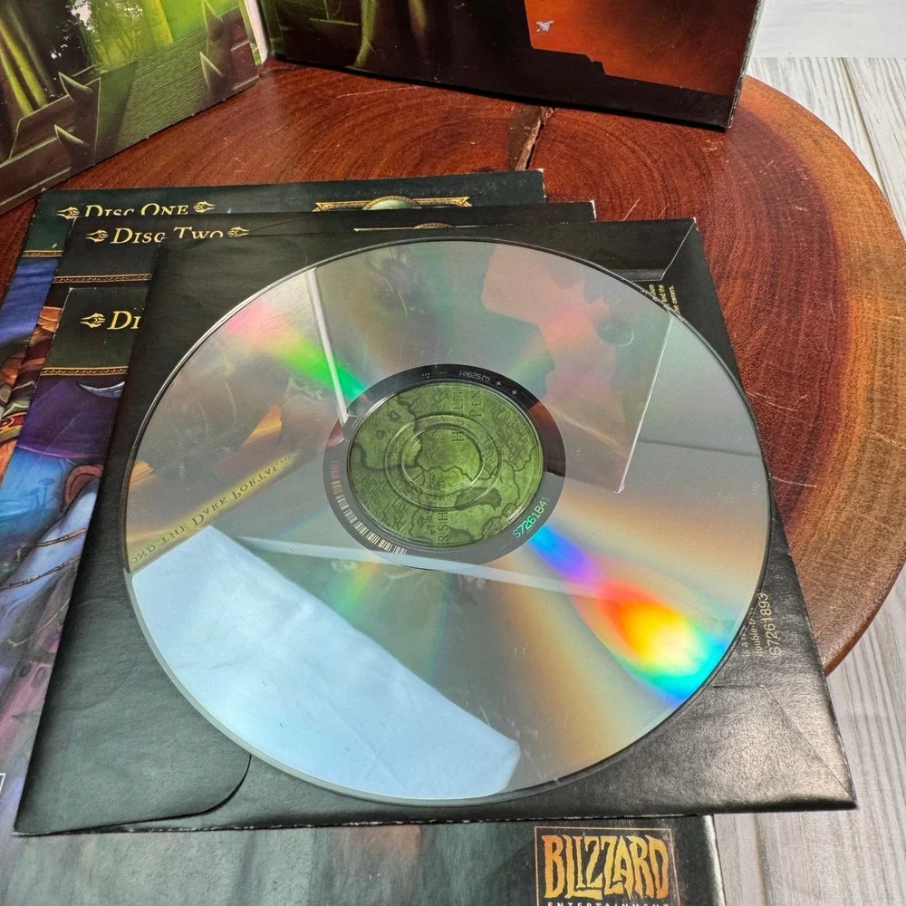 World of Warcraft The Burning Crusade Expansion Set PC Mac 4-Disc Manual Box Set